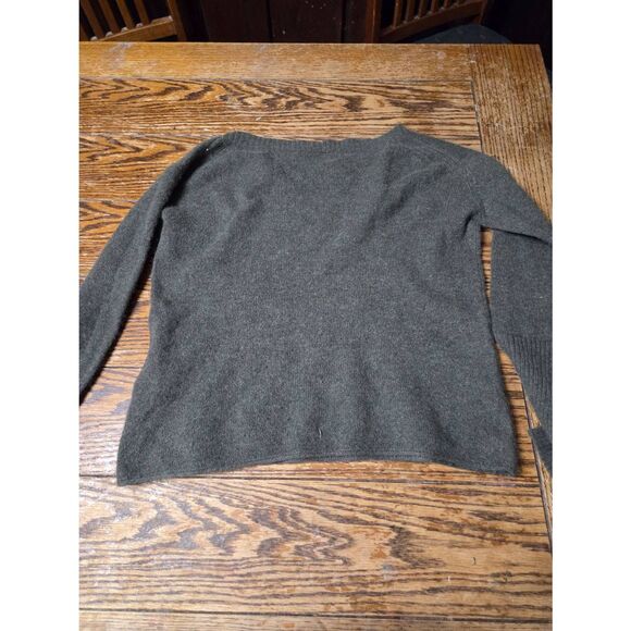 Nadaam grey Crewneck Cashmere sweater sz Small - Picture 4 of 4